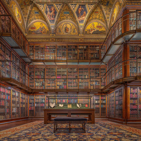 Before Kindle - JP Morgan Library, NYC