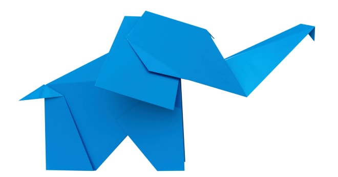 Imagiro Elephant - Blue