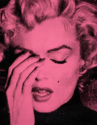 Marilyn Crying Diamond (Hollywood Pink)