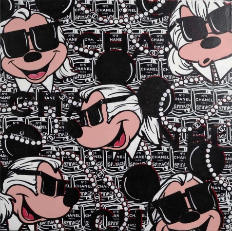 Mickey Lagerfeld Monochrome