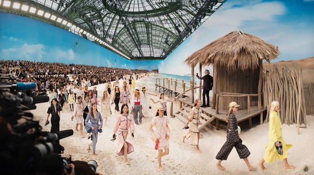 Chanel Beach, Spring/Summer 2019, Le Grand Palais, Paris