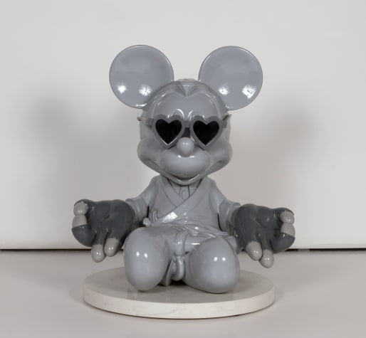 Meditation Mickey Lagerfeld (Grey)