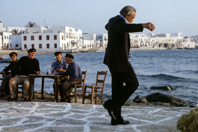 Eva Sereny, Anthony Quinn, 1978