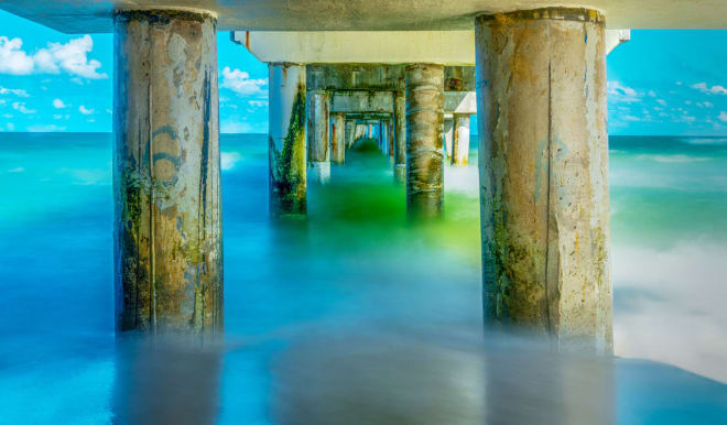 Donald R. Harivel, Lake Worth Pier, 2020