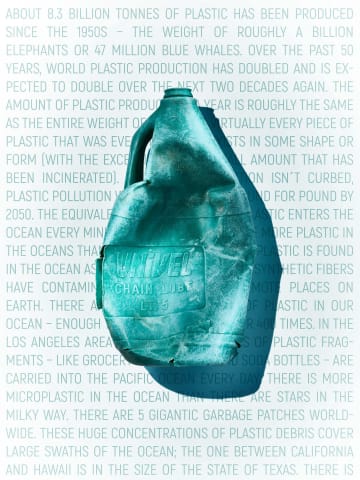 Andreas Franke, Plastic Ocean—Chain Lube, 2109