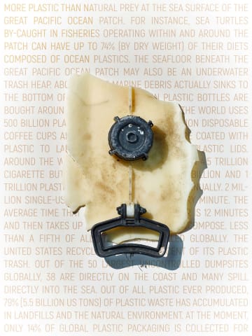 Andreas Franke, Plastic Ocean—Canister, 2019