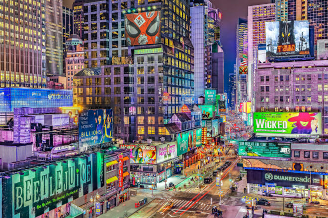 Times Square, 2020