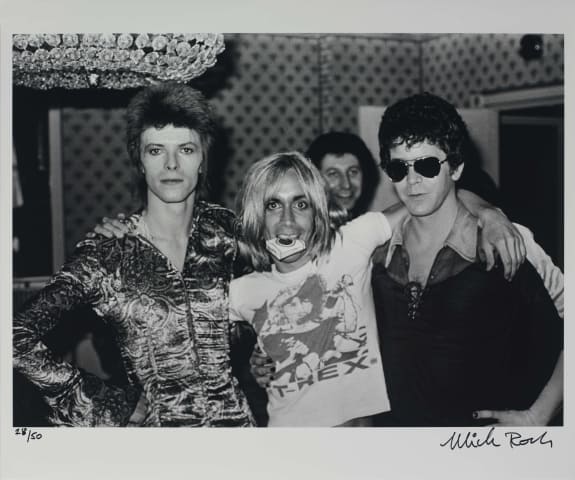 Mick Rock, Bowie / 1994 / Lou Reed, London, 1972