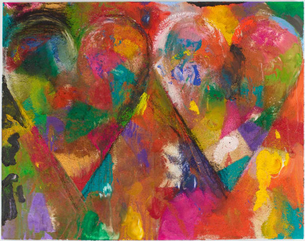 Jim Dine, Two bells in the sand, 2014