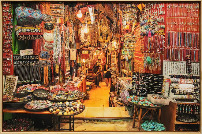Yigal Ozeri, Jerusalem Shuk, 2022 - 2023