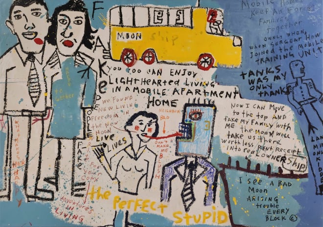 Jim Stella, Untitled, 2019