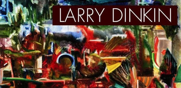 Invitation to Larry Dinkin exhibition