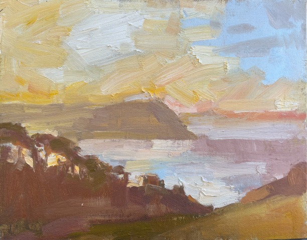 Susannah Phillips, Pentire Point, Afternoon Light