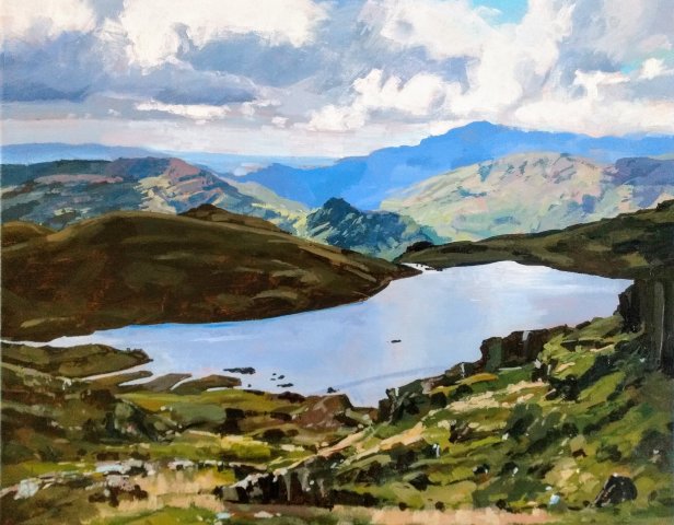 Colin Cook, Stickle Tarn from Pavey Ark