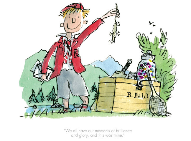 Quentin Blake/Roald Dahl, We all have our moments of brilliance