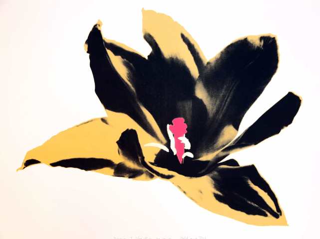 Anne Gournay, Just Because I Like Them so Much, Gold and Pink