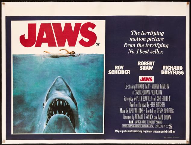 Roger Kastel, Jaws Poster, 1975