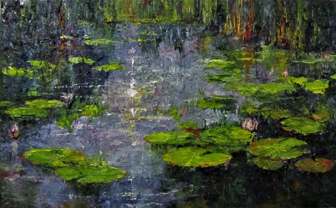 Lana Okiro, Water Lily Pond I