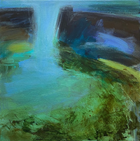 Edwina Broadbent, Mind the Gap, Mousehole Harbour