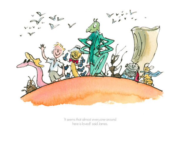 Quentin Blake/Roald Dahl, It Seems that Everyone Around Here is Loved