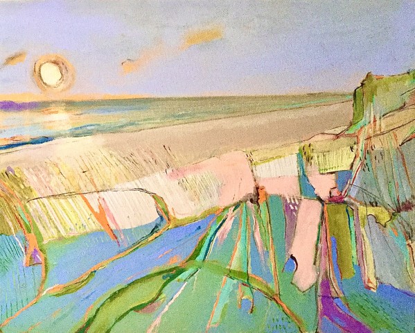 Lesley Munro, End of the Day, Holkham Beach