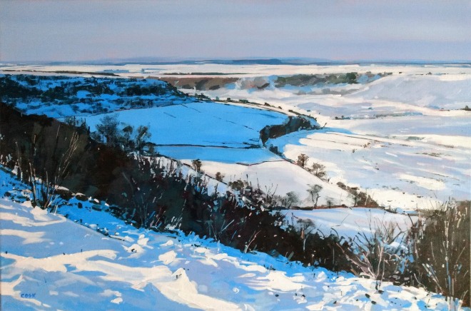 Colin Cook, The Hole of Horcum in winter