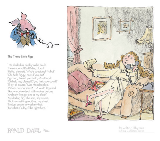 Quentin Blake/Roald Dahl, The Three Little Pigs