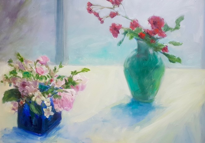 Edwina Broadbent, Winter Roses