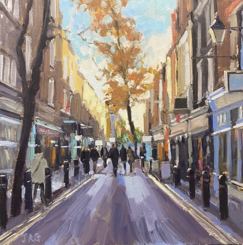 Jennifer Greenland, Autumn sunshine, Seven Dials