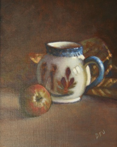 Diane Urwin, Red Apple and Jug