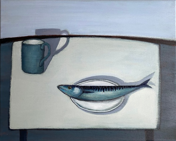 Nigel Sharman, Still Life with Fish