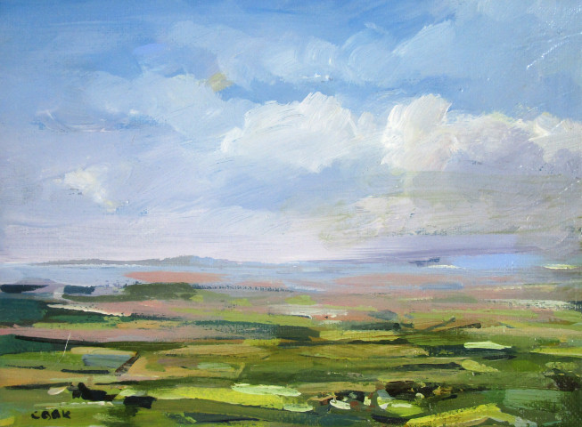 Colin Cook, View from the Cleveland Hills