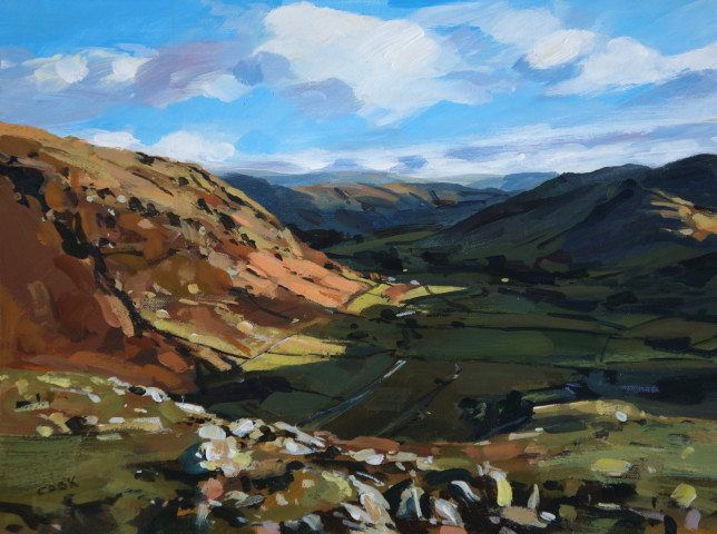 Colin Cook, Down the Langdale Valley from the 'Band'