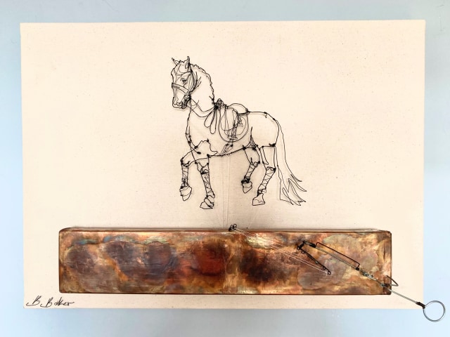 Ben Baker, Horse (Piaffe)