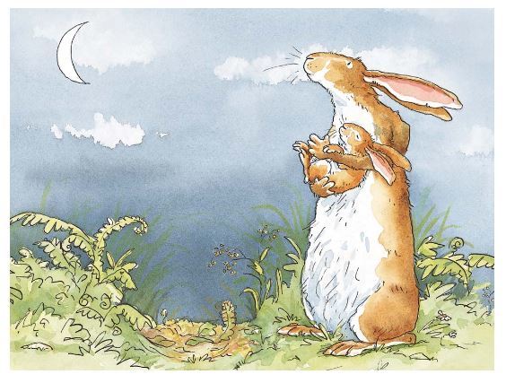 Anita Jeram, I love you right up to the moon
