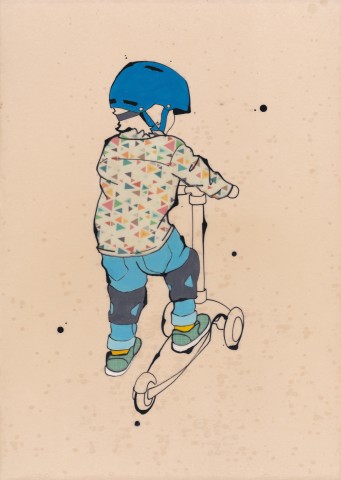 Tracey Oldham, Scooter , 2020