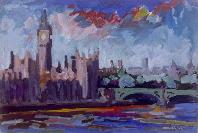 Peter Griffen, Big Ben & Westminster Bridge, 1999-2021