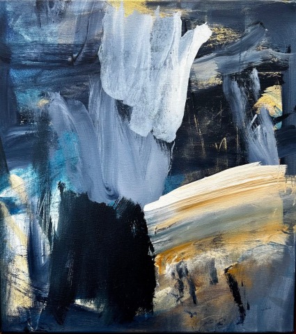 Chris Wise, Fields of Blue, 2024