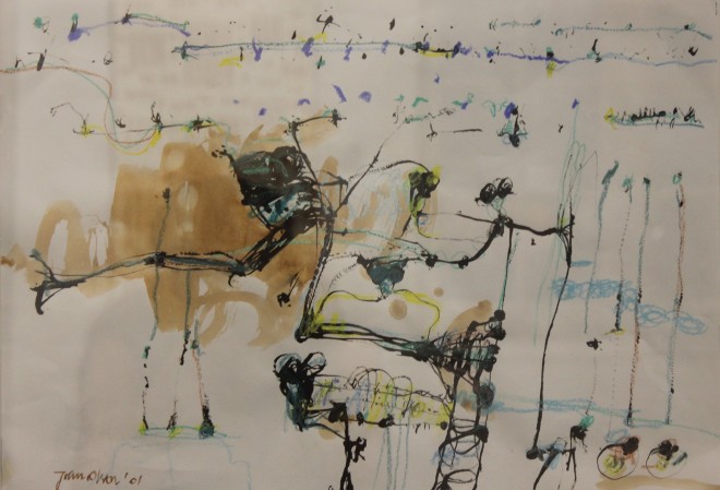 John Olsen, Frogs, 2001