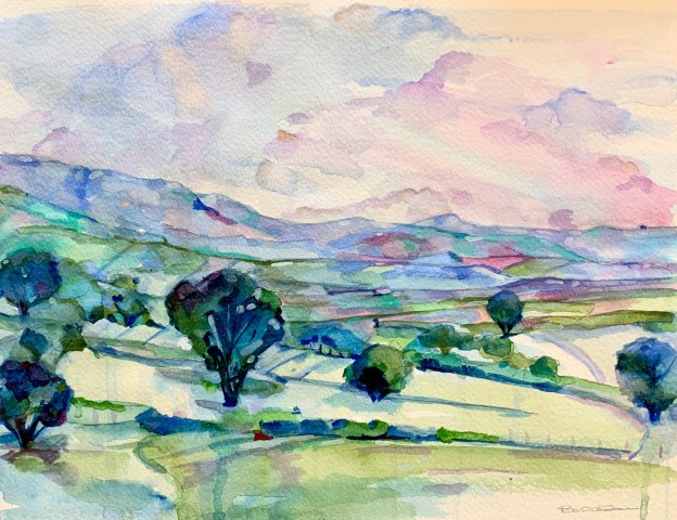 Belinda Wilson, Twilight at River Valley, 2024