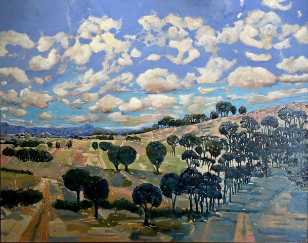 Belinda Wilson, Distant Horizon: Cathedral Ranges, 2024