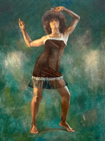 Yvonne East, Flick your mind and mine (forest and moss), 2025