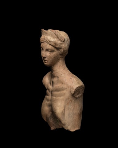 Greek statuette of a nude torso, Smyrna, c.3rd century BC
