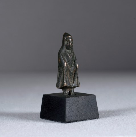 121. Roman statuette of Telesphorus, Asia Minor, 2nd century AD