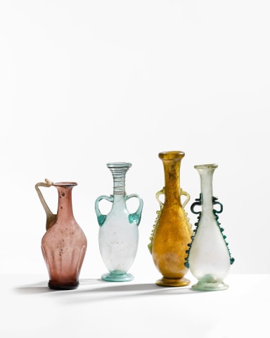 49. Roman amphora with trailing, c.3rd-4th century AD