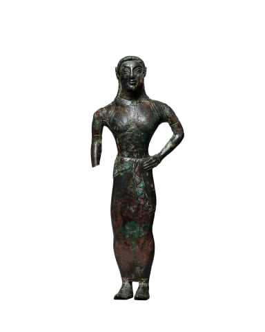 Etruscan kouros, c.550-500 BC