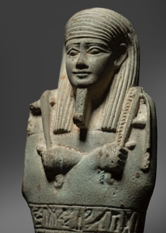 Egyptian shabti for Horoudja, Late Dynastic Period, 30th Dynasty, c.380-343 BC