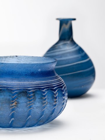 13. Roman ribbed bowl, Northern Italy, 1st century AD