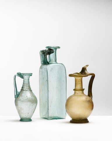 78. Roman jug with trailing, c.3rd-4th century AD