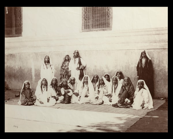 Samuel Bourne, Group of Kashmiri Women, Srinigar, Kashmir Province, India, 1863-1870